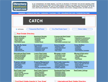 Tablet Screenshot of directoryrealestateagent.com